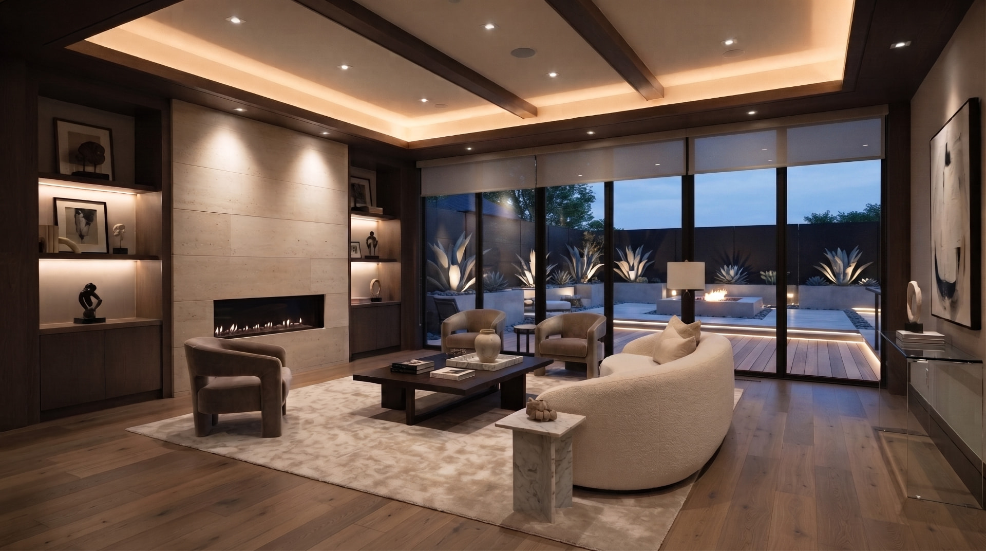 Atmosphere & Control — Lighting & Shades